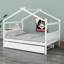 Lit en bois avec lit gigogne simple-2069462514