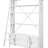 Industrial Cargo Bookcase With Removable Ladder And Spacious Storage, Perfect For Modern And Functional Living Spaces