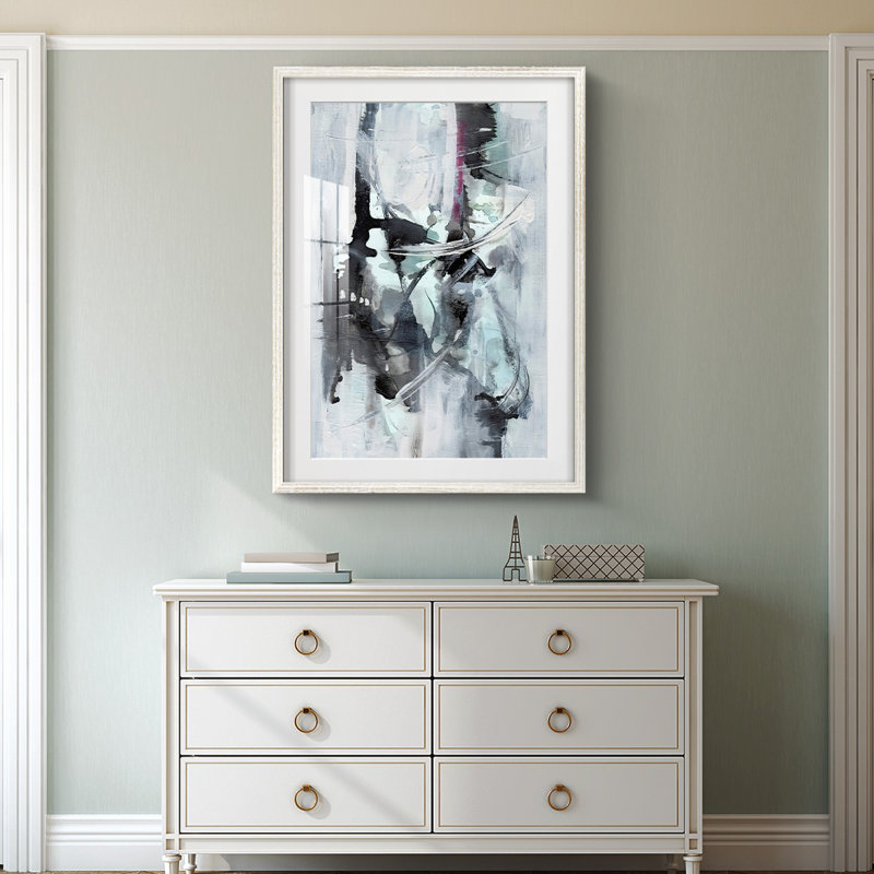 Indian Lore II - Impression encadrée, 28.5" H x 20.5" W, Blanc