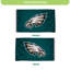 Drapeau simple face 3 'x 5' avec 2 œillets, Eagles de Philadelphie