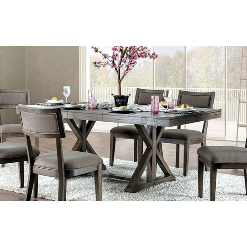 Hegg Solid Wood Top Dining Table