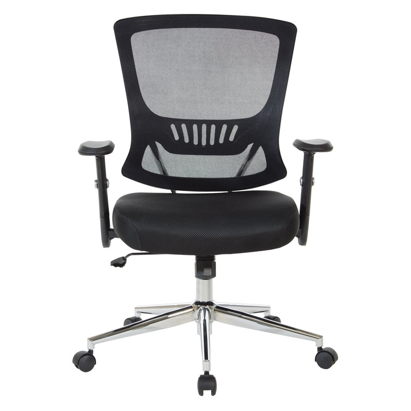 Mesh Task Chair, Chrome