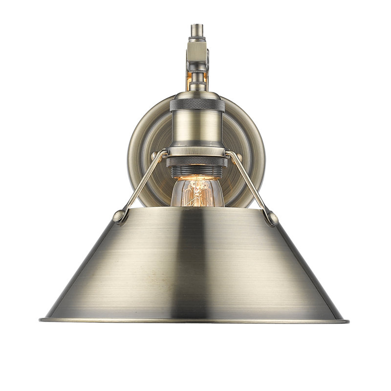 Addisynn Steel Spotlight, Aged Brass, Aged Brass