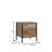 Juno 2 Drawer Bedside Table