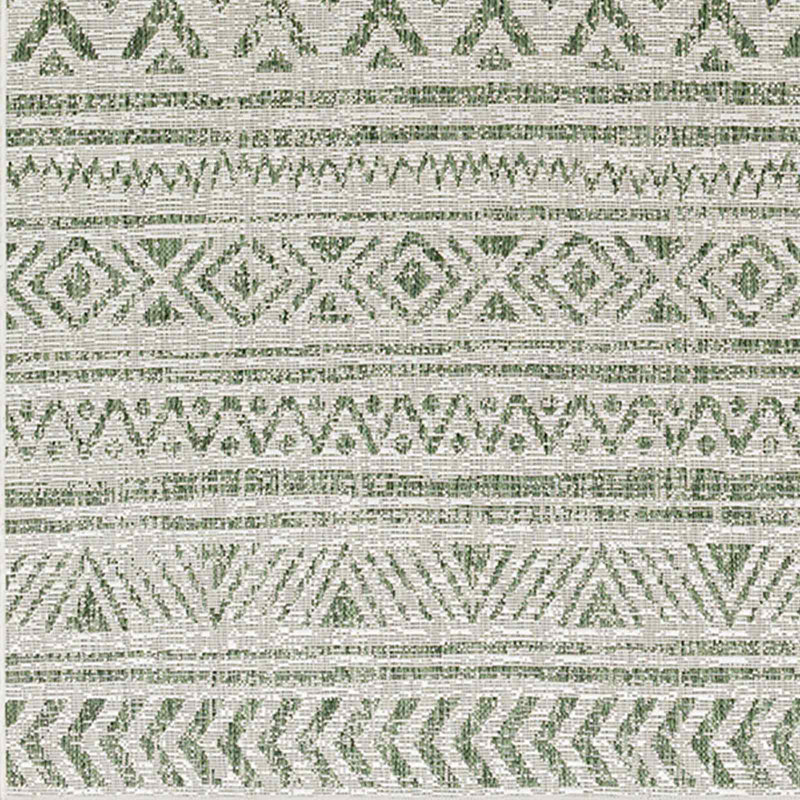 Outdoor Boho Rug Green/Ivory_EAG2429, Rectangle 160 x 230cm