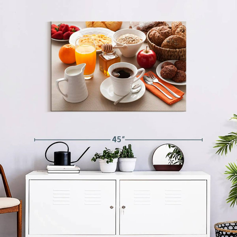 Petit-déjeuner satisfaisant Yarlin, H 24 po x l 36 po