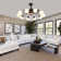 39.4" Bladeless Ceiling Fan with Remote and 10 lights