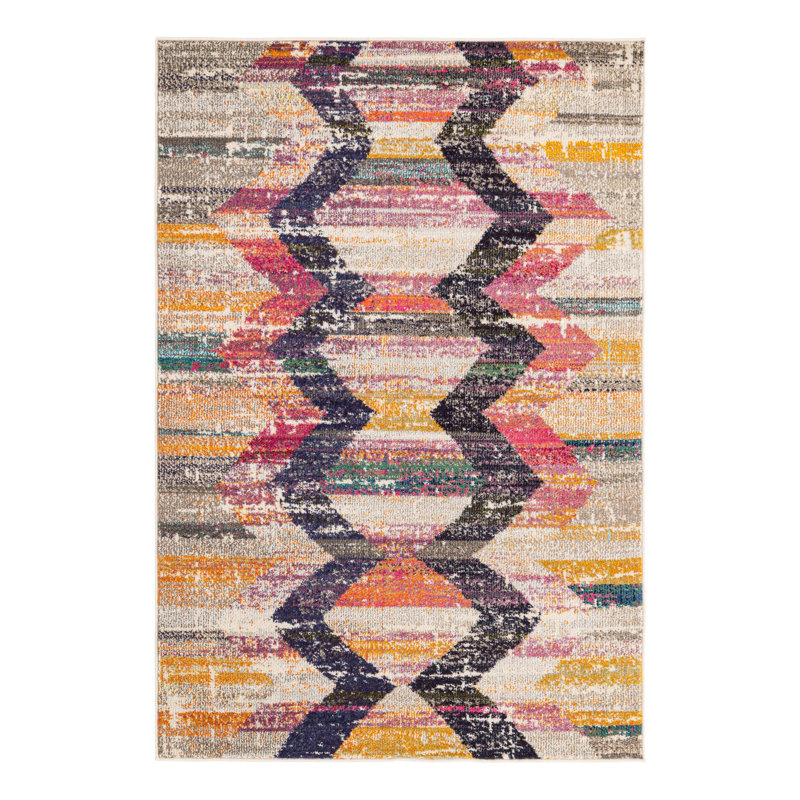Washable Indoor Rug, Rectangle 4' x 6'