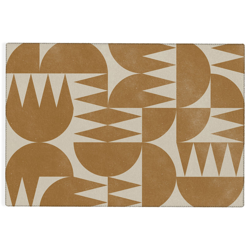 Tapis rectangulaire Jaliyah avec envers antidérapant, Rectangle 8 pi x 12 pi