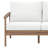 Lyon Solid Acacia Wood Patio Sofa-1963587771
