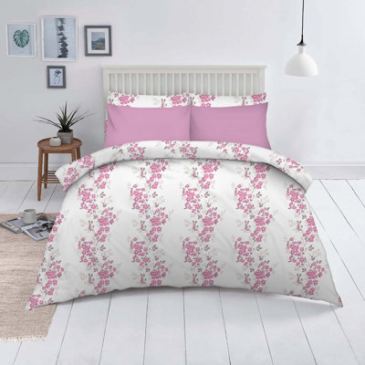600 Thread Count Floral Quality Cotton Sheet Set