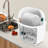 Plastic Two Tier Dish Rack