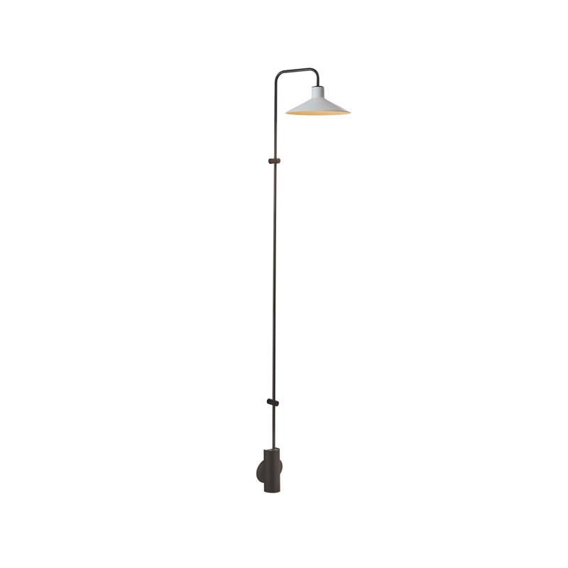 Aluminium LED Wallchiere, Light Gray