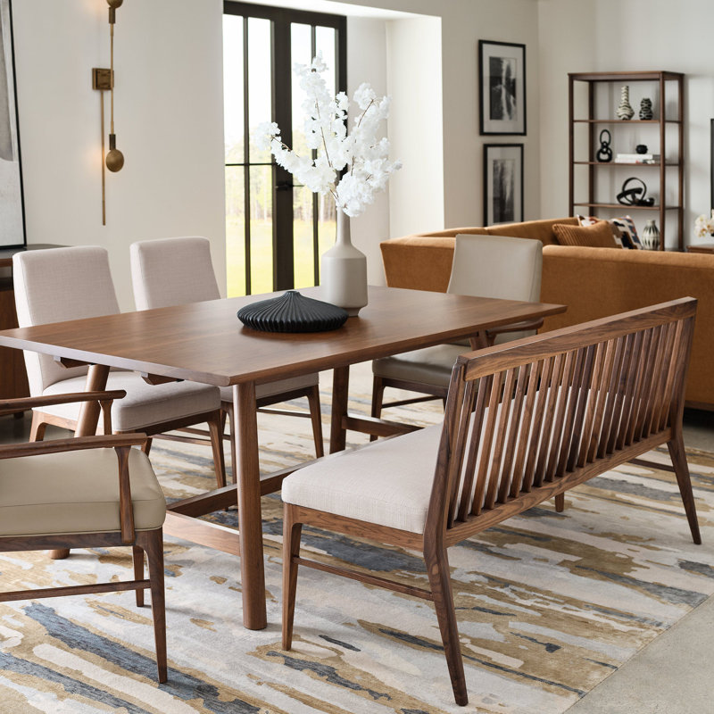 Walnut Grove Upholstered Dining Bench