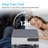 110CM Evaporative Cooler With 12-Hour Auto Shut-Off Timer, 4 Ice Packs, 3-Speed Windowless Air Conditioning, Smart Remote Control, Dual Water Tanks, Quiet Operation