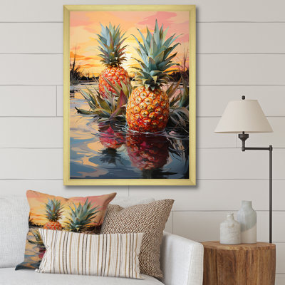 " Sunny Pineapple Serenade Lakeside "