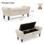 Dawsey Upholstered Storage Bench-2088257976-2088257978