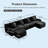 Boneless U-Shaped Boneless Sofa, Teddy Fabric No Assembly Required Curved Armrest, Anti-Slip Design, Streamlined Design 32D High Density Sponge, Full Compression Vacuum Packag-1548418494