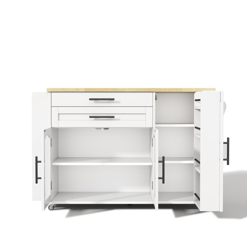 Wood Kitchen Island