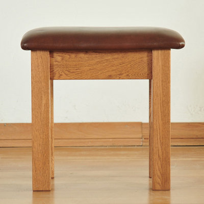 Solid Wood Accent Stool