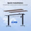Adjustable Metal Base Computer Desk-562751441