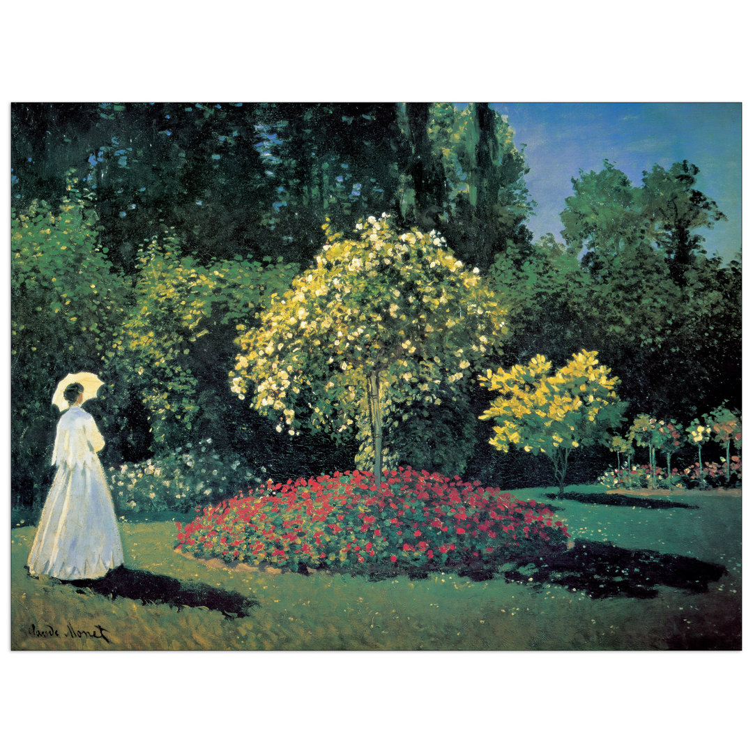 Claude Monet - No Frame Print on Wood