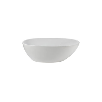 Baignoire de trempage autoportante en acrylique 58,86 po x 29 po avec robinet