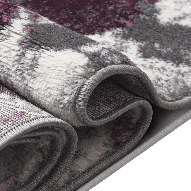 Boisy Abstract Area Rug, Rectangle 200 x 290cm