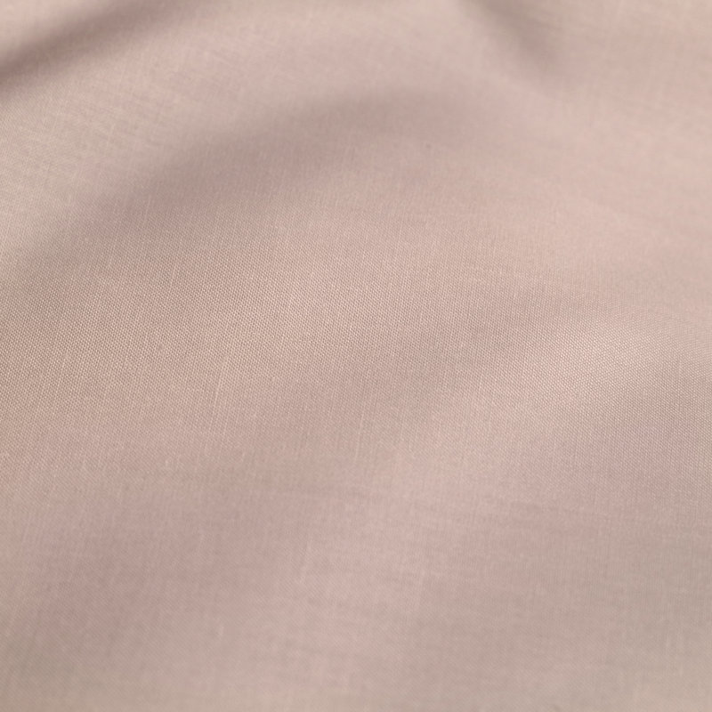 Ivka Plain Weave / Muslin Fitted Sheet, Single (3'), Blush Pink