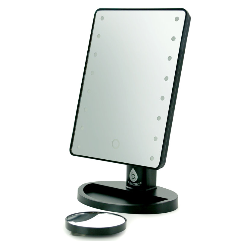 Flat Mirror, Black