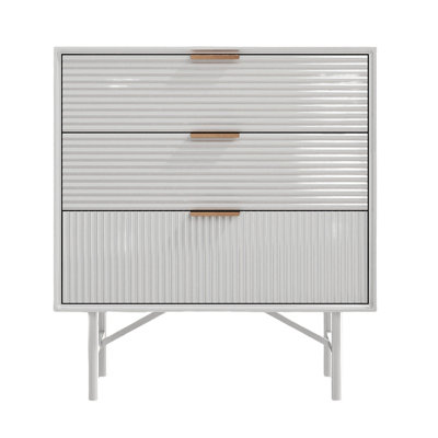 Metal Rectangle Accent Cabinet