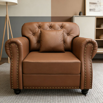 Chaise rembourrée 41,3 po