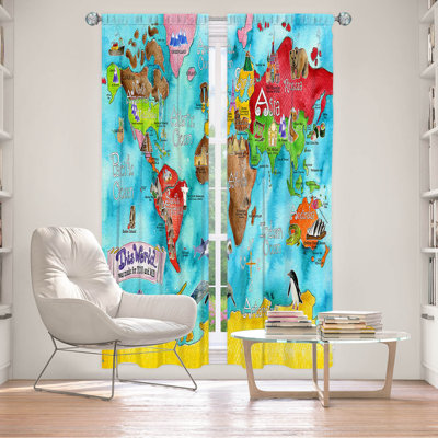 Canh Room Darkening Curtain Pair