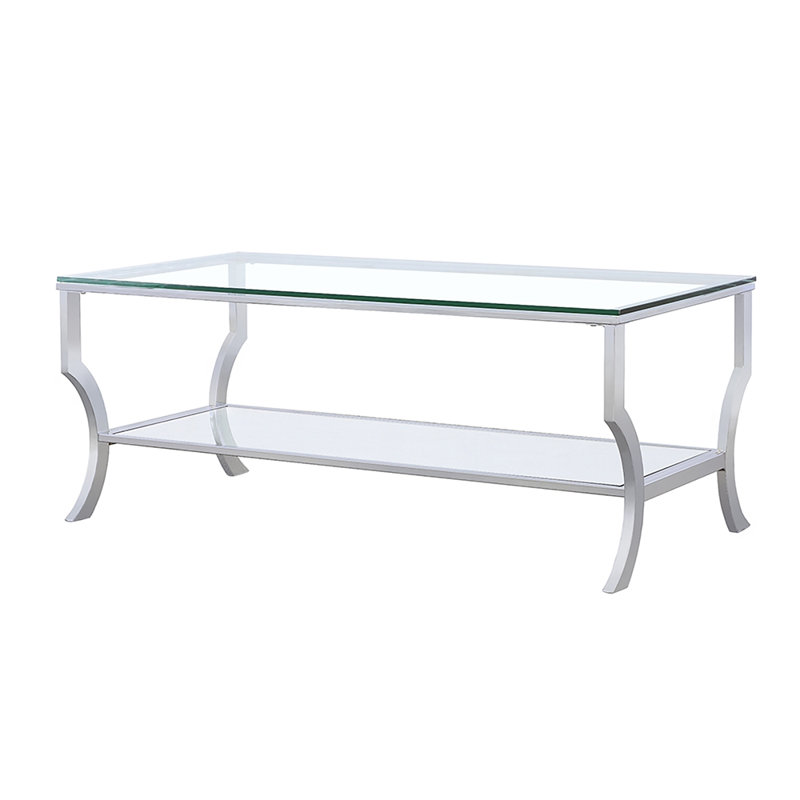 Seroff Chrome Coffee Table