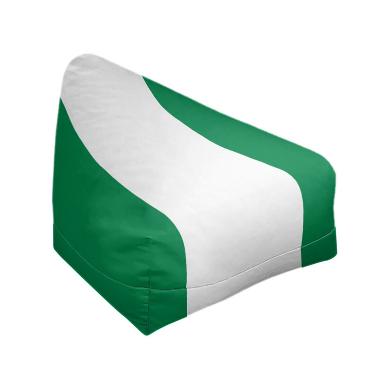 Housse de sac de pois standard Utah, Vert / blanc / vert, 2 po x 27 po x 30 po