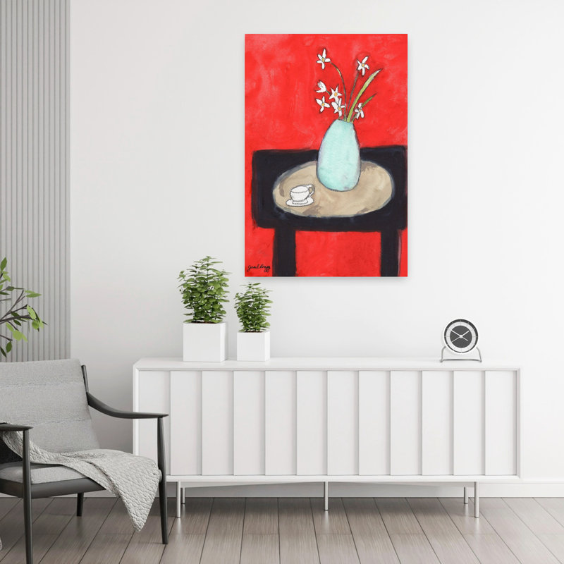 Art contemporain contemporain, H 36 po x l 24 po