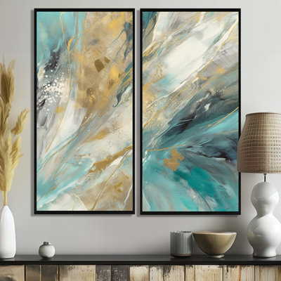 Codecido - Turquoise Canvas Wall Art