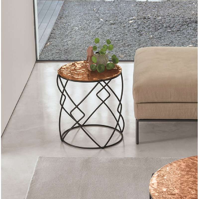 Aubai Frame Coffee Table, Smoke/Graphite