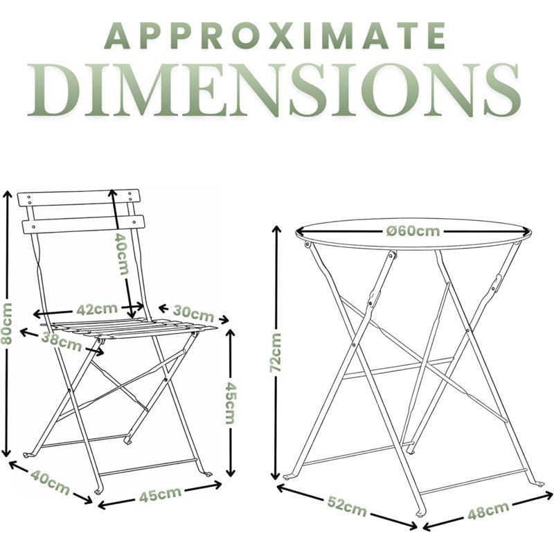 Steel Dining Set