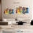 Avery Stained Glass Abstract Figure