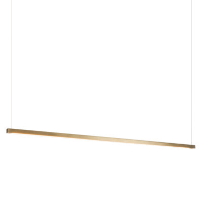 Luminaire suspendu linéaire simple à 1 lumière Art + Alchemy