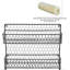 12 Jar 2 Tier Metal Wire Spice Rack-153141248