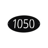 Front Plate Only Classic Oval One Line Wall Mount