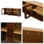 Ensemble d'armoires 3 pièces - Ensemble de garde-manger de 71 po de hauteur avec buffet de 2 tiroirs et 2 portes de grange de 70 po de hauteur-392921771