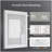 Lunara UL Certified Frameless Backlit LED Bathroom Vanity Mirror , Anti Fog Temper Glass 3 Year Warranty-544630762