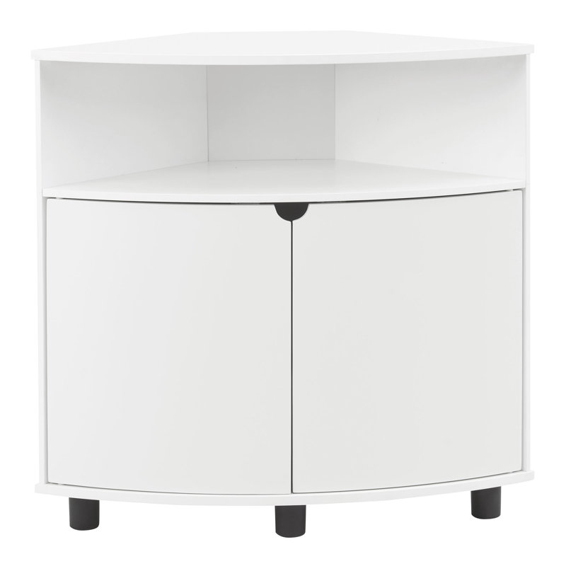 Armoire d'appoint Beuthel, Blanc