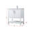 Everett 30'' Single Bathroom Vanity with Engineered Marble Top-147789322