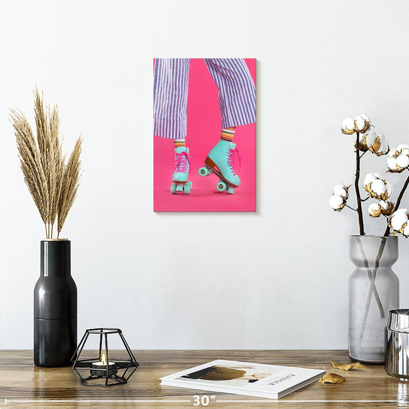 Senne Roller Skater Pose, 12" H x 8" W