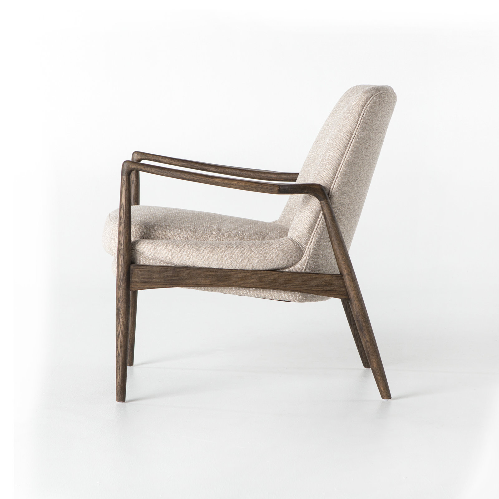 Batool Armchair, Linen Sand Performance Weave