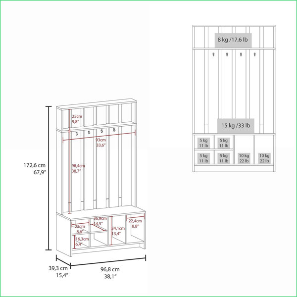 Dimensions du produit